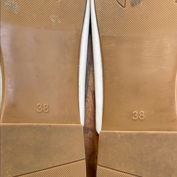 Sheridan Mia Cream Leather Mules with Ruched Detail - Picture 11 of 13